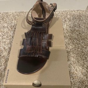 Bed Stu Alena Teak Rustic Size 9